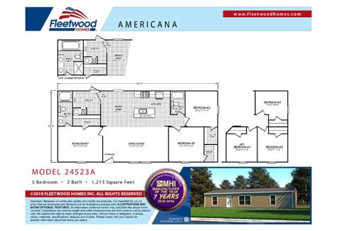 Fleetwood Homes Floor Plans Two Birds Home