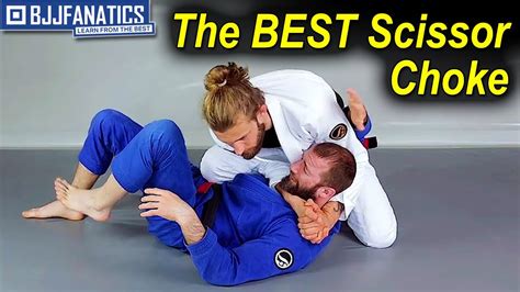 The Best Scissor Choke By Adam Wardzinski Youtube
