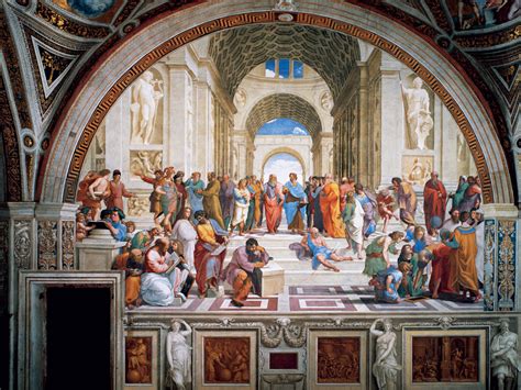 La Scuola Di Atene Raffaello Scuola