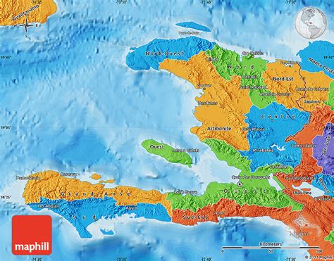 Political Map Of Haiti