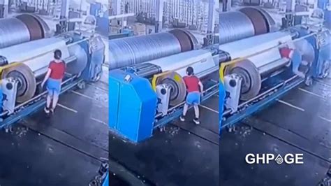 lady nearly dies after factory machine traps her hand [video] ghpage