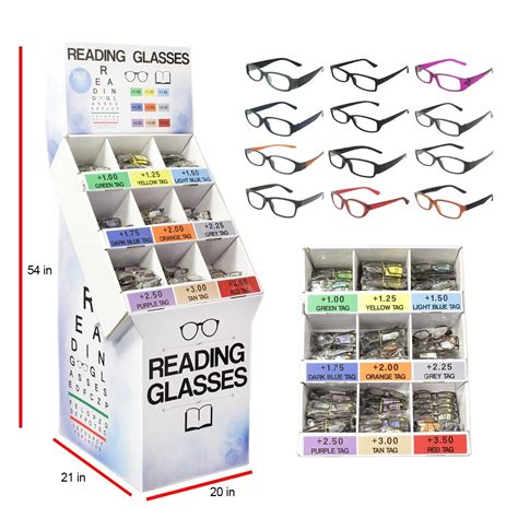 cheap reading glasses with display wholesale reading glasses