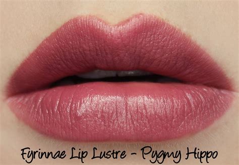 Fyrinnae Lip Lustre Pygmy Hippo Sexy Nerd Fashion Disaster Demon S Desire Swatches Review