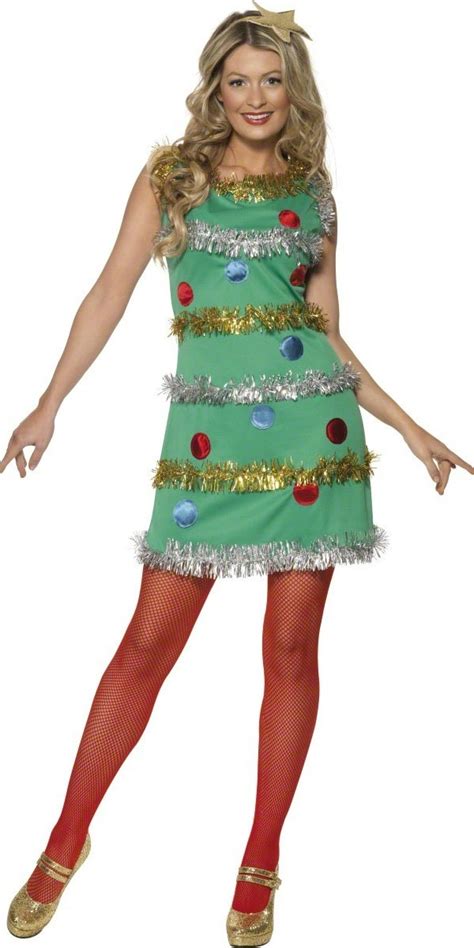 Adult Christmas Tree Costume 36992 Fancy Dress Ball