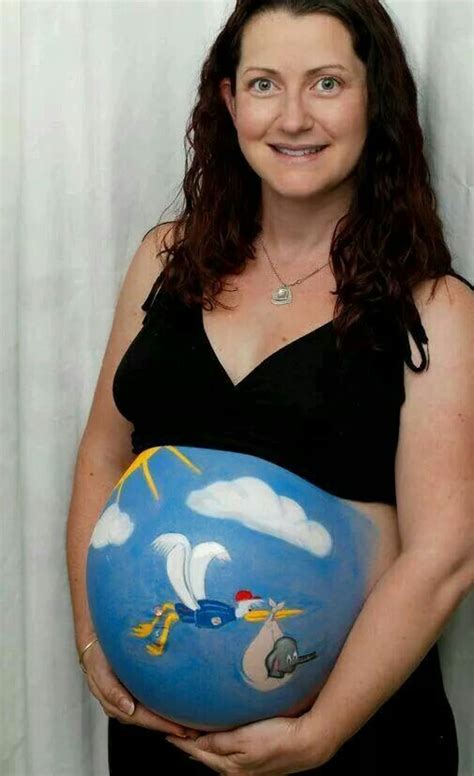 Cute Bump Painting Pregnant Belly Painting Belly Art Mommy Belly