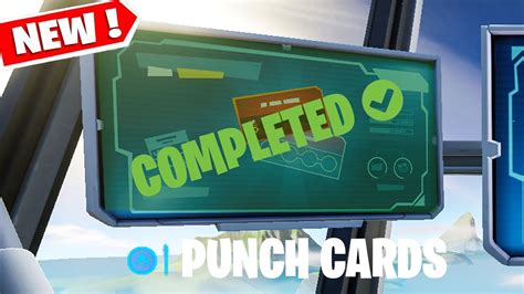 Every card is unique and grants a different challenge, such as getting a certain placement multiple times. 38 Best Images Fortnite Chapter 2 Season 4 Punch Card G-01 - see list of all 55 Fortnite Chapter ...