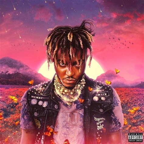 Download links to officially released commercial projects/singles and unreleased material (leaks) are not allowed. "JUICE WRLD LEGENDS NEVER DIE" by acp9846 | Redbubble in 2020 | Album covers, Music album covers ...