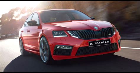 skoda octavia rs245 launched in india inr 35 99 lakh maxabout news
