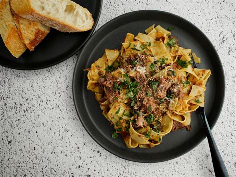Hearty Beef Cheek Ragu With Pappardelle Recipe