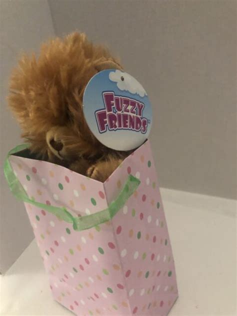 New Fuzzy Friends Plush 8 Brown Teddy Bear Kids Shipn24hr Ebay