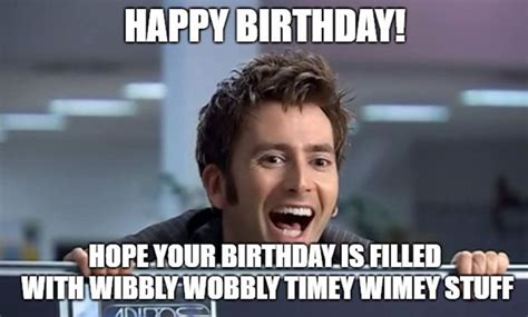 18 Awesome Doctor Who Birthday Meme Doctor Who Birthday Birthday