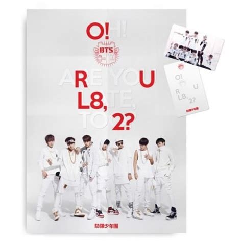 Bts 1st Mini Album Orul82 Cd Booklet Photocards Poster K Pop