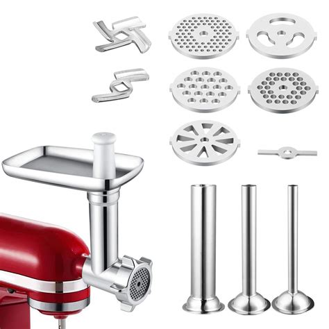 Gdrtwwh Metal Food Grinder Attachment Compatible With All Kitchenaid