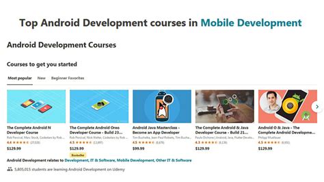 10 Best Udemy Android Development Courses For 2021