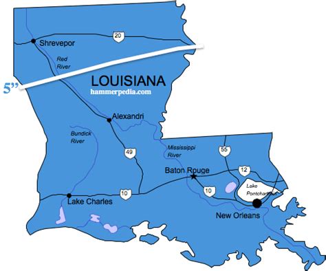 Louisiana Frost Line Hammerpedia