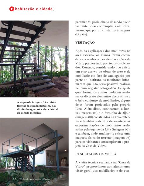 revista do núcleo de arquitetura e design revistadonucleodearqdesign página 62 pdf online