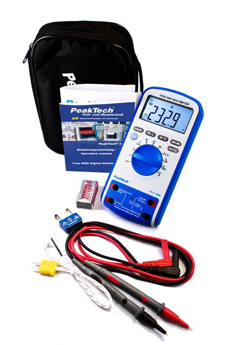 Peaktech® P 3410 Digital Multimeter 6000 Counts With Truerms P 3410