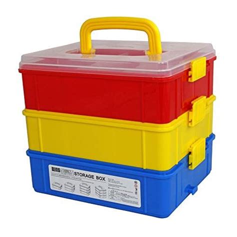 Bins And Things Stackable Toys Organizer Storage Case Compa