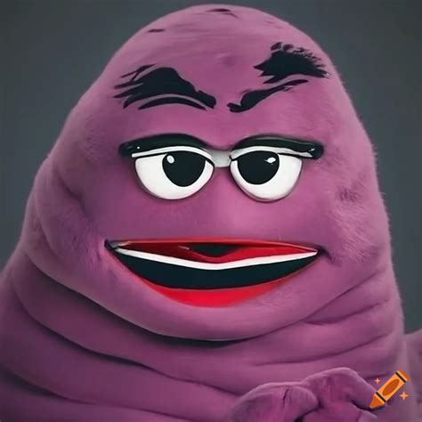 Grimace From Mcdonalds Interviewing At Burger King On Craiyon