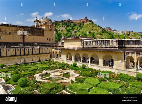 Amer Fort Garden Hi Res Stock Photography And Images Alamy