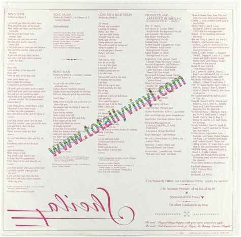 Totally Vinyl Records Sheila E Sheila E Lp Promotional Issue