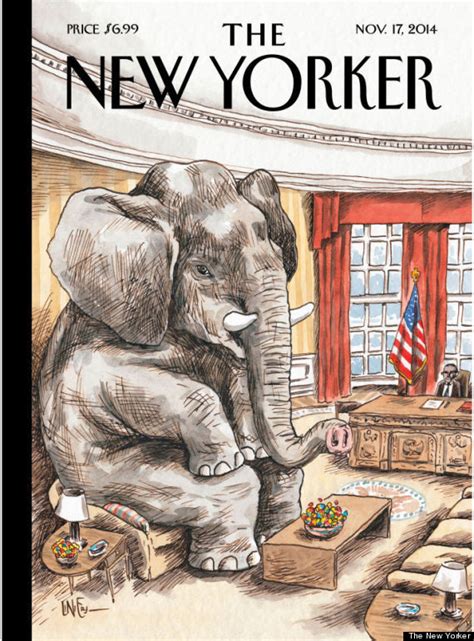 The New Yorker S Post Election Cover Shows Obama S Very Big Problem