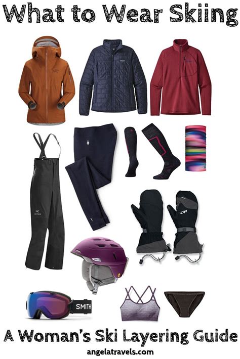 Stay Warm And Dry With This Guide On What To Wear Skiing Plus Womens