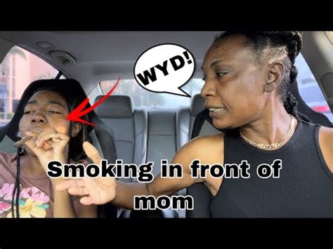 Smoking Cigarettes Prank On My Mom Youtube