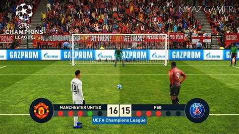 Psg brought to you by: MANCHESTER UNITED vs PSG | UEFA Champions League - UCL | Penalty Shootout | PES 2019 - YouTube
