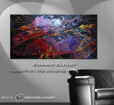 Cosmic Cloud Verkauftsold Online Galerie Large Format Cosmic