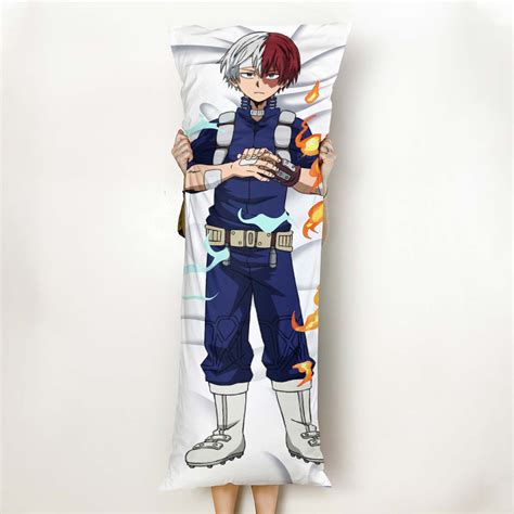 Shoto Todoroki Body Pillow Cover Custom My Hero Academi Anime Gifts Gear Otaku