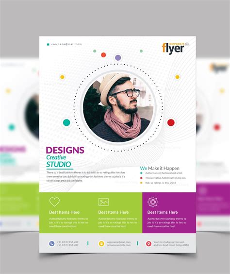 Creative Business Flyer Designs 002779 Template Catalog