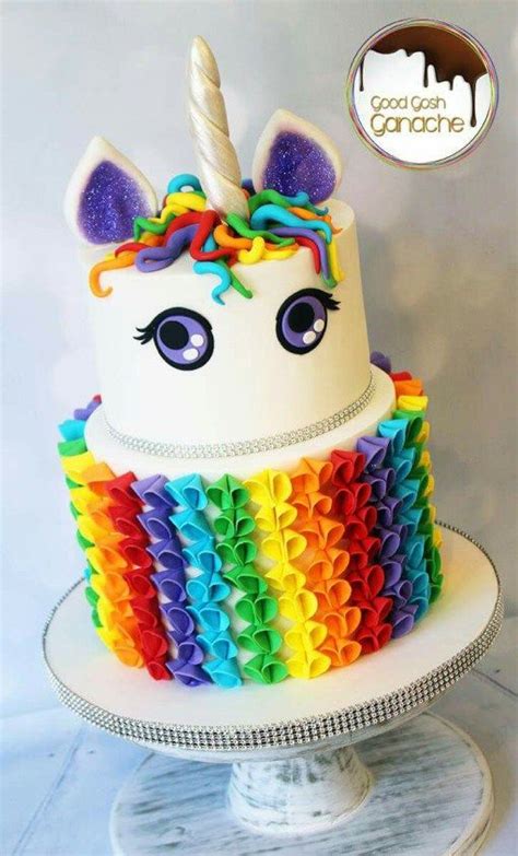 25 Magical Unicorn Cakes Cute Cakes Rainbow Cake Unicorn Cake