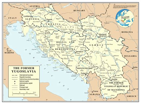 World Maps Library Complete Resources Maps Yugoslavia