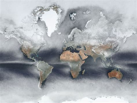 Map Of The Day The Average Cloud Cover Around The World The Sounding