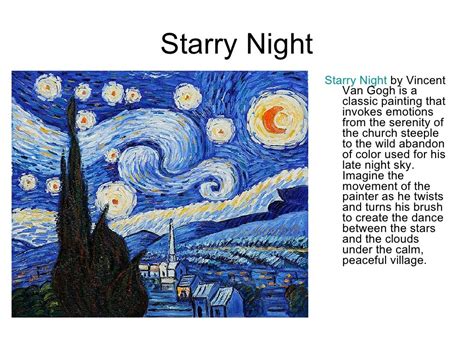 Starry Night Starry Night By