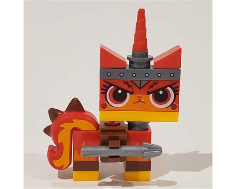 Lego Set Fig 012267 Unikitty Warrior Kitty With Harpoon Big Pupils