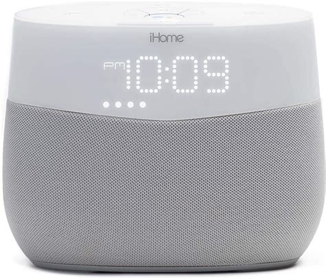 Buy IHome Google Assistant Built In Chromecast Smart Home Alarm Clock