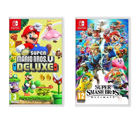 The first super mario switch game comes in the form of mario kart 8 deluxe. Buy NINTENDO SWITCH Super Smash Bros. Ultimate & New Super ...