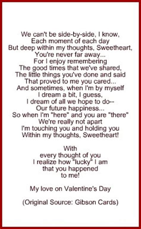 Love Poem Ideas and Verses for Valentines and Romantic Cards