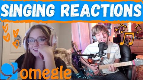 Singing My New Song For Gamer Girls Omegle Singing Reactions Youtube