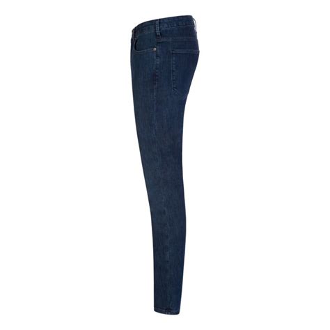 Emporio Armani Navy Slim Fit J Light Wash Denim Jeans