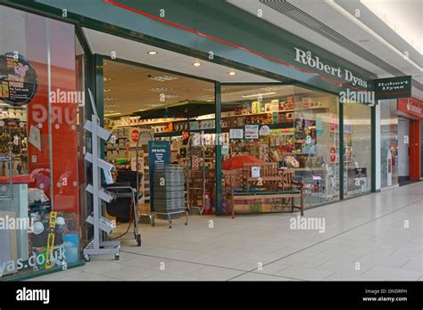 Robert Dyas Homeware Shop Front In Shopping Mall Lakeside Shopping
