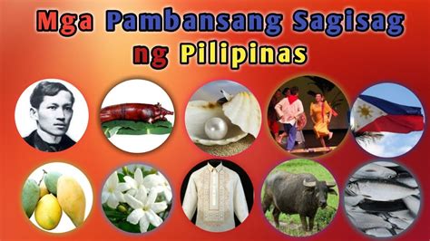 Mga Simbolo O Sagisag Ng Pilipinas Araling Panlipunan Youtube The