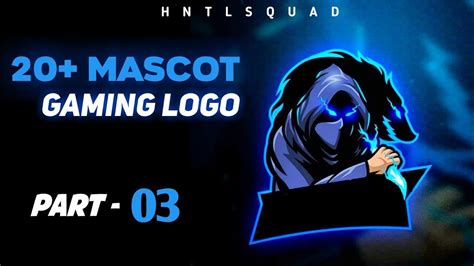 2020 Top 20 Mascot Gaming Logo Without Text Hntlsquad Youtube