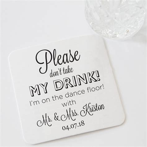 Personalized Please Dont Take My Drink Im On The Etsy