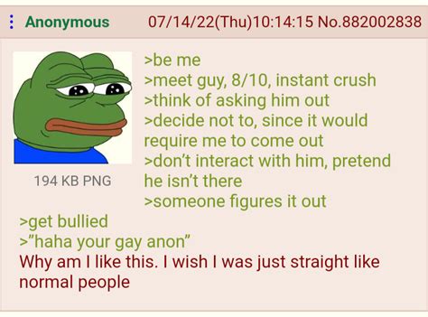 Anon Is Definitely Gay Rgreentext Greentext Stories Know Your Meme