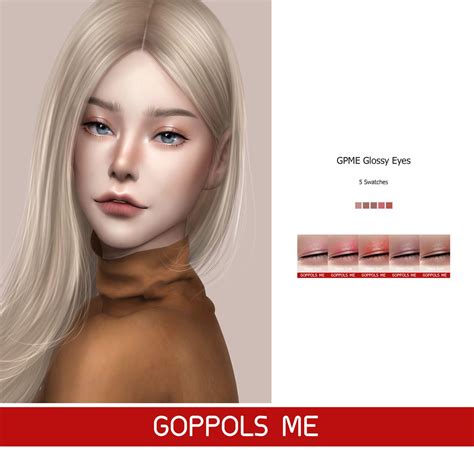 Goppols Me Sims Sims 4 Glossy Eyes