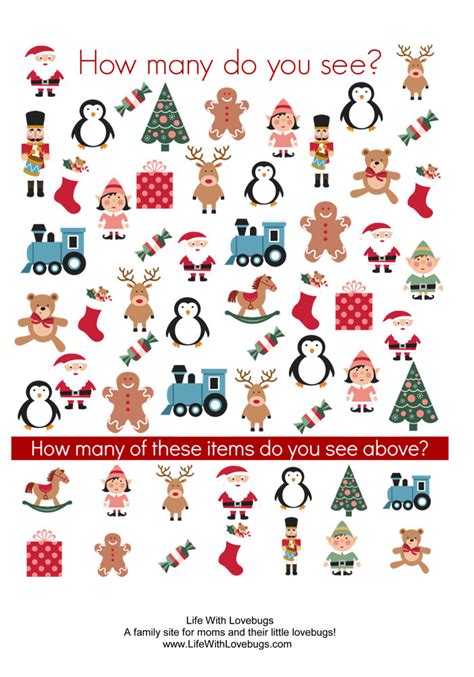 Using just the letters in the words below. Christmas Activity Printables - Life With Lovebugs