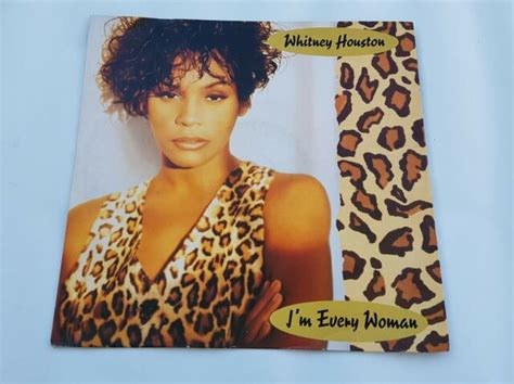 Whitney Houston I M Every Woman Vinyl Record Single